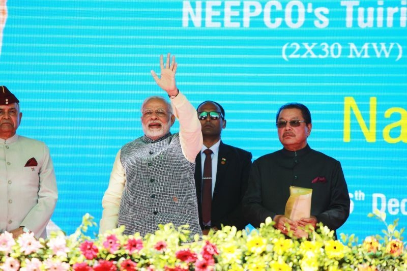 India Prime Minister Modi leh Mizoram Cm Lalthanhawla